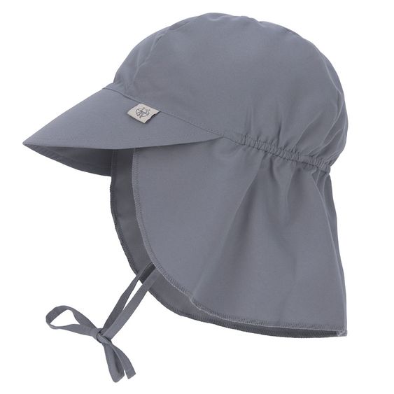 Lässig Cappello a falde con protezione del collo SPF Cappello a falde con protezione solare - Grigio - Taglia 43/45