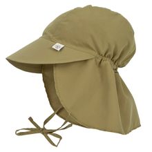 Schirmmütze mit Nackenschutz LSF Sun Protection Flap Hat - Moss - Gr. 43/45