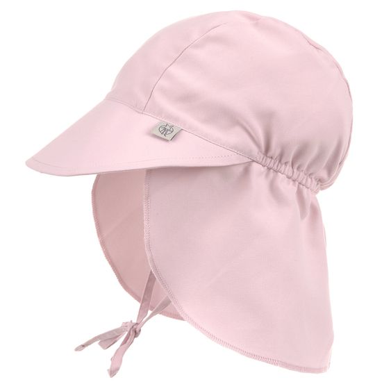 Lässig Sun cap with neck protection LSF Sun Protection Flap Hat - Pale pink - Size: 45-47