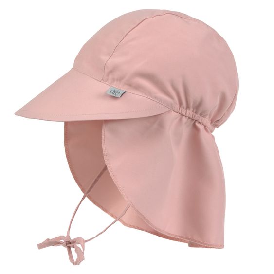 Lässig Schirmmütze mit Nackenschutz LSF Sun Protection Flap Hat - Peach - Gr. 43/45