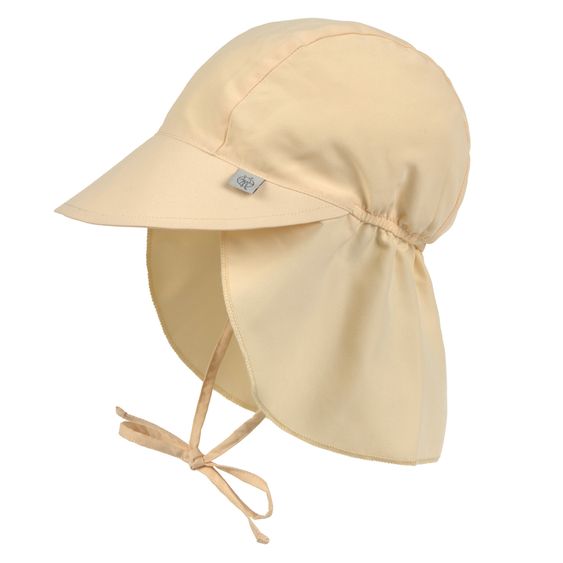 Lässig Schirmmütze mit Nackenschutz LSF Sun Protection Flap Hat - Vanilla - Gr. 43/45