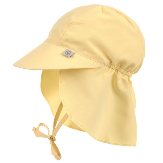 Lässig Schirmmütze mit Nackenschutz LSF Sun Protection Flap Hat - Yellow - Gr. 41-44
