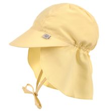 Cappellino con visiera e protezione per il collo Cappello con Aletta Protezione Solare LSF - Giallo - Taglia: 45-47