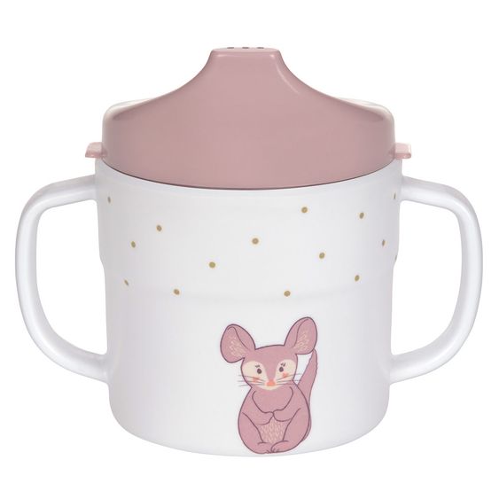 Lässig Schnabeltasse mit Doppelgriff - About Friends Chinchilla