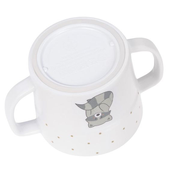 Lässig Schnabeltasse mit Doppelgriff - About Friends Racoon