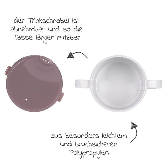 Lässig Sippy cup with double handle - Adventure Dragonfly