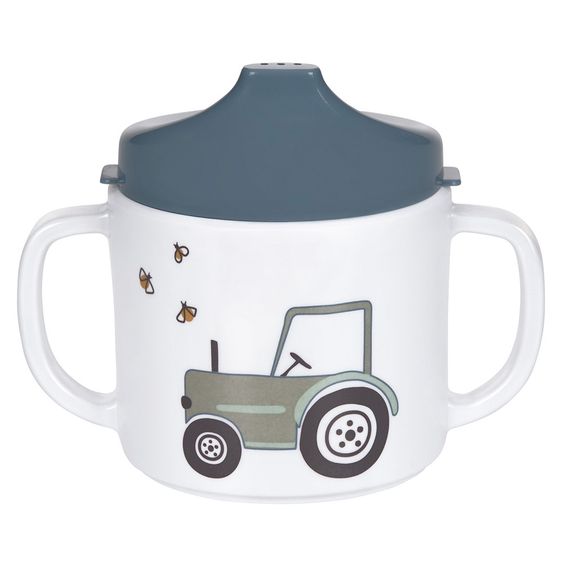 Lässig Schnabeltasse mit Doppelgriff - Adventure Tractor