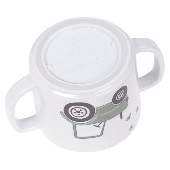 Lässig Schnabeltasse mit Doppelgriff - Adventure Tractor