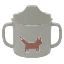 Schnabeltasse mit Doppelgriff - Little Forest Fox - Olive