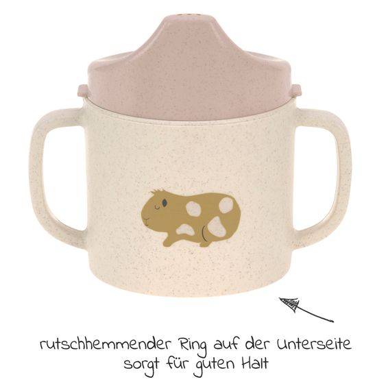 Lässig Schnabeltasse mit Doppelgriff - Little Mateys - Spicy Orange