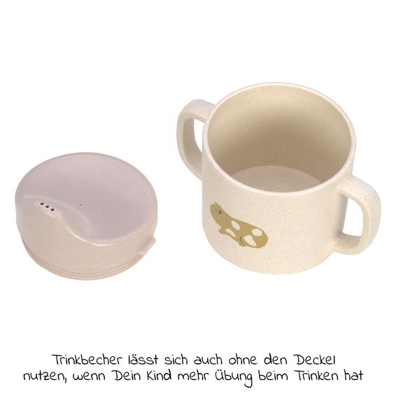 Lässig Schnabeltasse mit Doppelgriff - Little Mateys - Spicy Orange