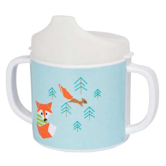 Lässig Schnabeltasse mit Doppelgriff - Little Tree Fox
