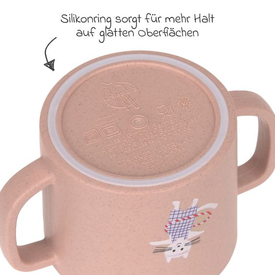 Lässig Sippy cup with double handle - Tiny Team Cat