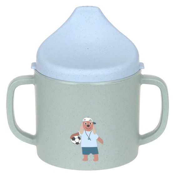 Lässig Sippy cup with double handle - Tiny Team Dog