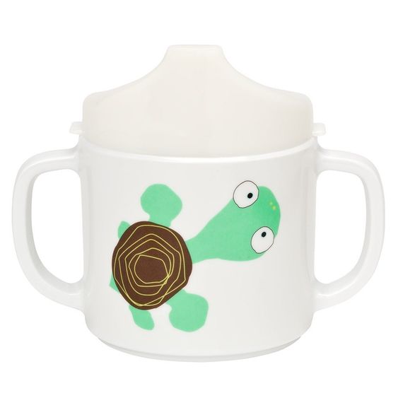 Lässig Schnabeltasse mit Doppelgriff - Wildlife Turtle