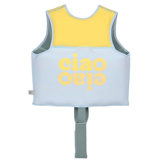 Lässig Schwimmweste Swim Vest - Blue / Pale Yellow - Gr. 2-6 Jahre