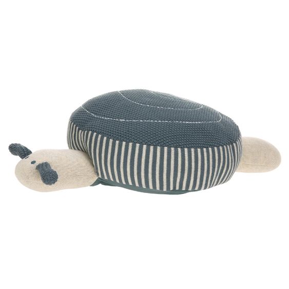 Lässig Sitzkissen Knitted Pouf aus Bio-Baumwolle 58 x 32 cm - Garden Explorer Snail