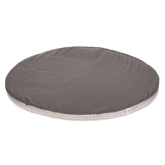 Lässig Sitzkissen Muslin Seat Cushion 100 x 100 cm - Anthracite