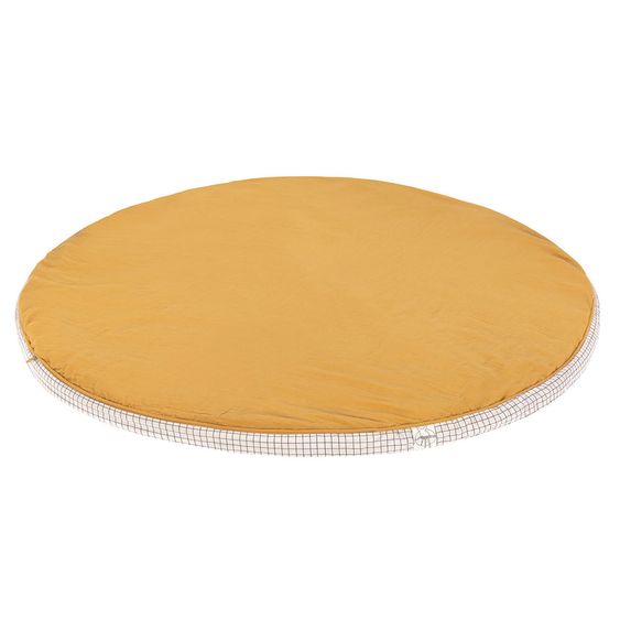 Lässig Sitzkissen Muslin Seat Cushion 100 x 100 cm - Mustard