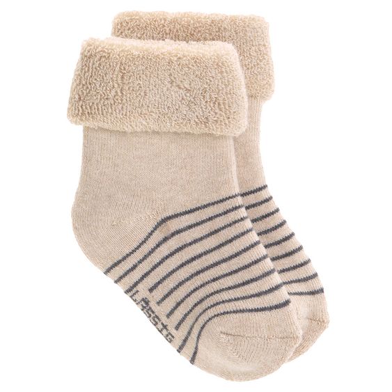 Lässig Socken 3er Pack aus Bio-Baumwolle - Grey - Gr. 12-14