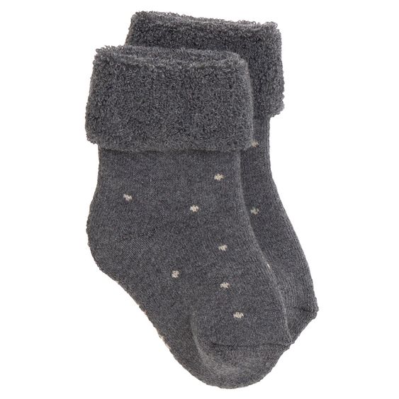 Lässig Socken 3er Pack aus Bio-Baumwolle - Grey - Gr. 12-14