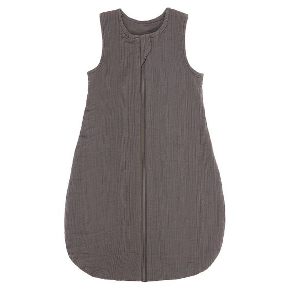 Lässig Sommer-Schlafsack Muslin - Anthracite - Gr. 50/56