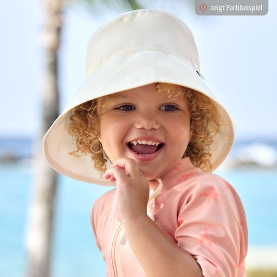 Lässig Cappello da sole con protezione per il collo SPF Cappello a collo lungo con protezione solare - Oliva profonda - Taglia 43/45