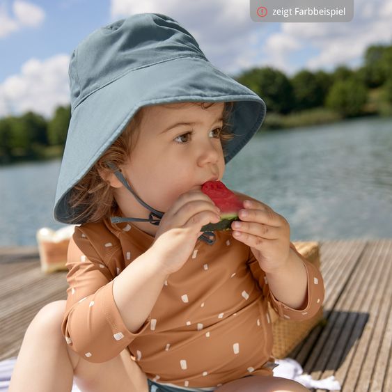 Lässig Sonnen-Hut mit Nackenschutz LSF Sun Protection Long Neck Hat - Light Blue - Gr. 43/45