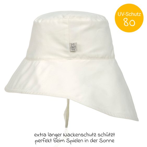 Lässig Sonnen-Hut mit Nackenschutz LSF Sun Protection Long Neck Hat - Nature - Gr. 50/51