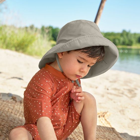 Lässig Sonnen-Hut mit Nackenschutz LSF Sun Protection Long Neck Hat - Olive - Gr. 43/45