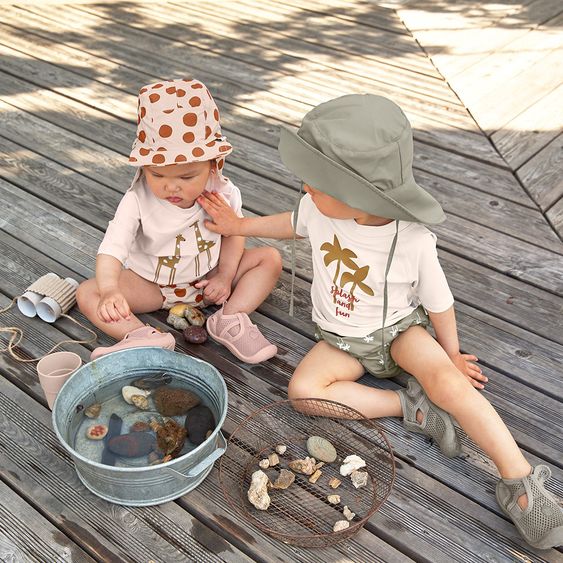 Lässig Sonnen-Hut mit Nackenschutz LSF Sun Protection Long Neck Hat - Olive - Gr. 43/45