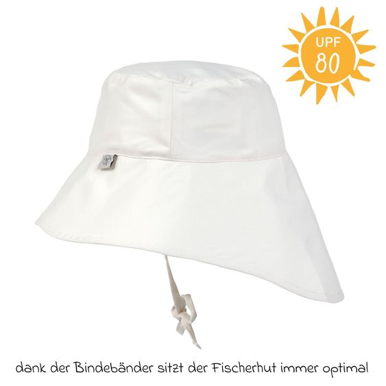 Lässig Sonnen-Hut mit Nackenschutz LSF Sun Protection Long Neck Hat - Sea Salt - Gr. 43/45