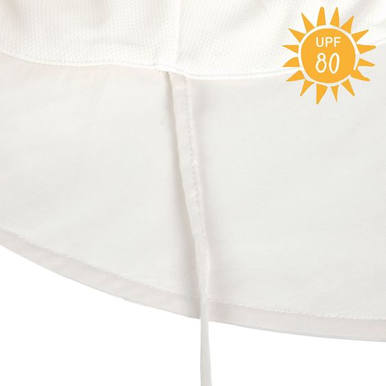 Lässig Sonnen-Hut mit Nackenschutz LSF Sun Protection Long Neck Hat - Sea Salt - Gr. 43/45