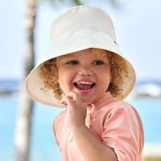 Lässig Sonnen-Hut mit Nackenschutz LSF Sun Protection Long Neck Hat - Sea Salt - Gr. 50/51