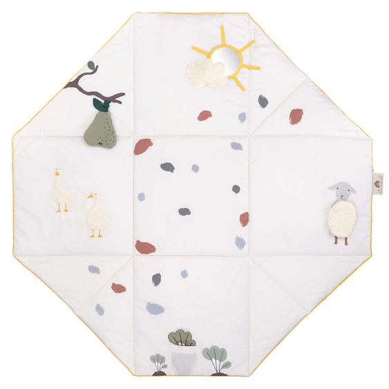 Lässig Spieldecke / Aufbewahrungsbox Activity Toy Blanket - Tiny Farmer