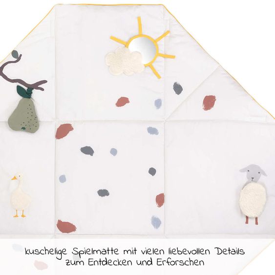 Lässig Spieldecke / Aufbewahrungsbox Activity Toy Blanket - Tiny Farmer