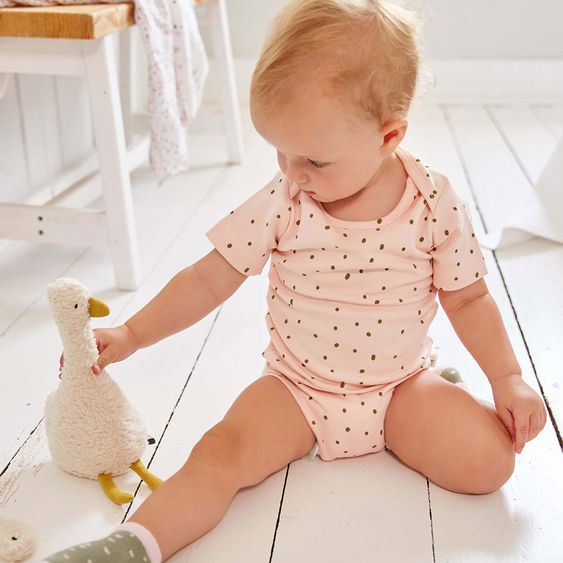 Lässig Spieluhr aus Bio-Baumwolle mit Bluetooth-Lautsprecher - Tiny Farmer Goose