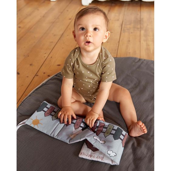 Lässig Stoffbuch Activity Soft Toy Book - Tiny Farmer