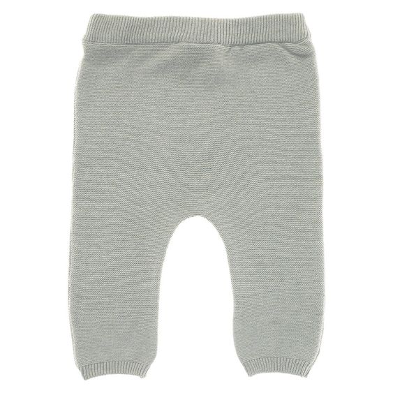 Lässig Strick-Hose GOTS - Garden Explorer Aqua Grey - Gr. 50/56
