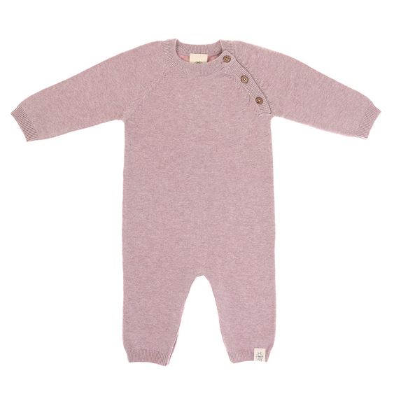 Lässig Strick-Overall GOTS - Garden Explorer Light Pink - Gr. 50/56