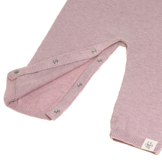 Lässig Strick-Overall GOTS - Garden Explorer Light Pink - Gr. 50/56