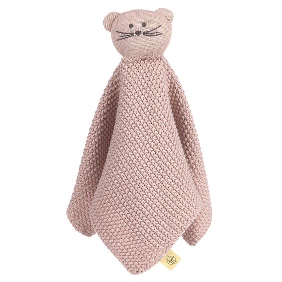 Lässig Strick-Schnuffeltuch aus Bio-Baumwolle - Little Chums Mouse