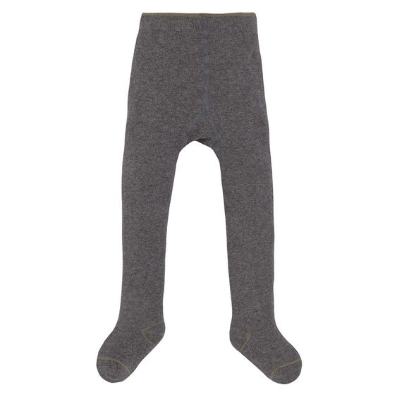 Lässig Strumpfhose Tights aus Bio-Baumwolle - Anthracite - Gr. 50/56
