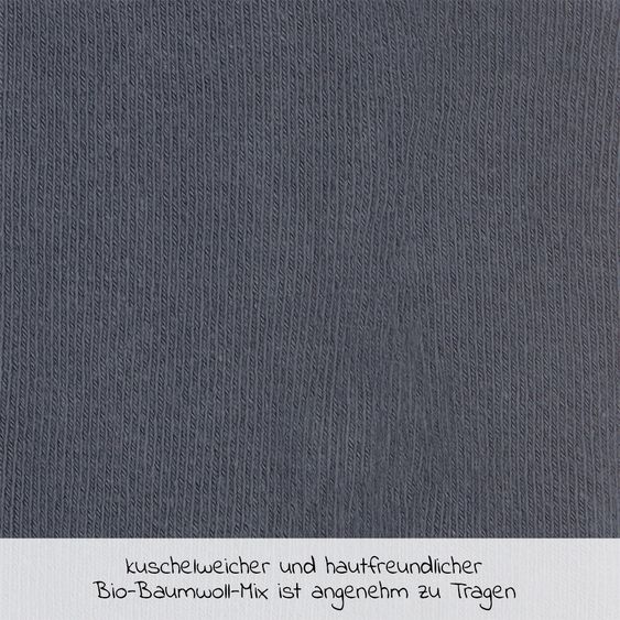 Lässig Strumpfhose Tights aus Bio-Baumwolle - Tiny Farmer Blue - Gr. 50/56