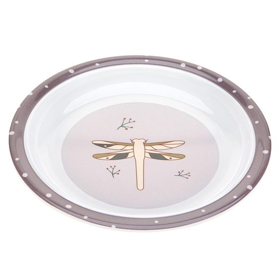 Lässig Teller rutschfest 21 cm - Adventure Dragonfly