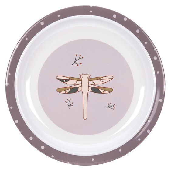 Lässig Teller rutschfest 21 cm - Adventure Dragonfly
