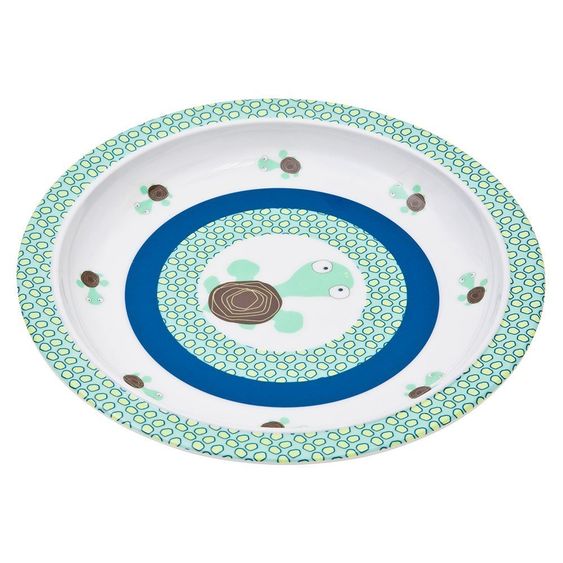 Lässig Plate non-slip 21 cm - Wildlife Turtle