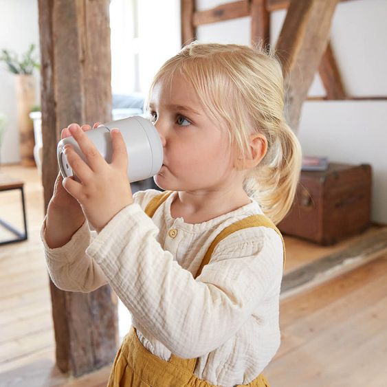 Lässig Trinklernbecher Mug - mit Silikon-Schnabel - Little Chums Cat