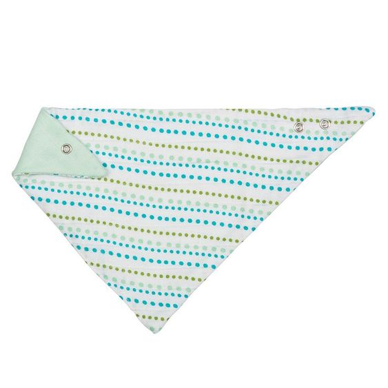 Lässig Wende-Bandana aus Mull - Dots Boys
