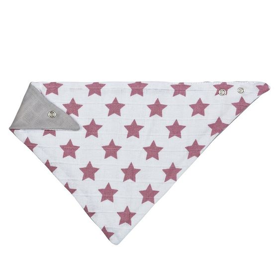 Lässig Wende-Bandana aus Mull - Stars Girls